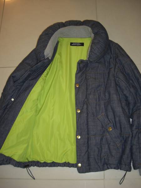 ★メルシーボークーメンズ襟もこデニムブルゾンコート★定番