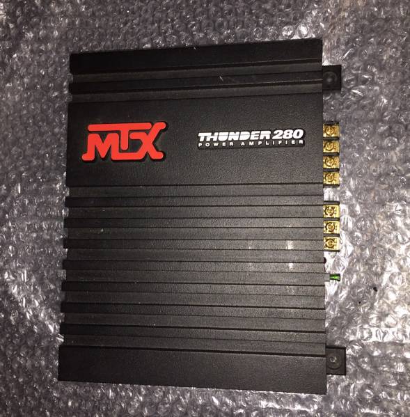 MTX THUNDER 280 40W×2 レストア 、チューニング済み