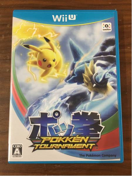 WiiU ポッ拳 初回特典 ダークミュウツー カード付き 送料164円