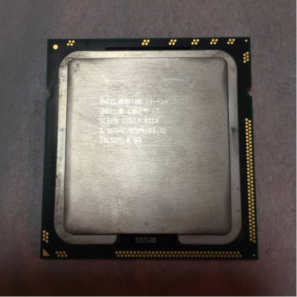 [中古] Intel Core i7-950 3.06 GHz 4コア8スレッド LGA1366