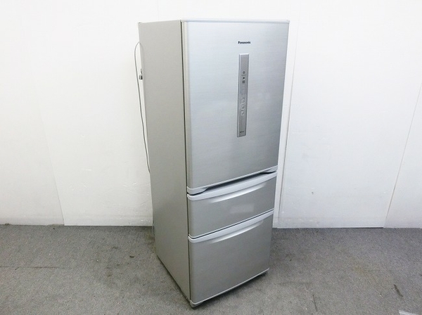中古 Panasonic NR-C32DM-S 冷蔵庫 321L 3ドア 楽直 O2166482