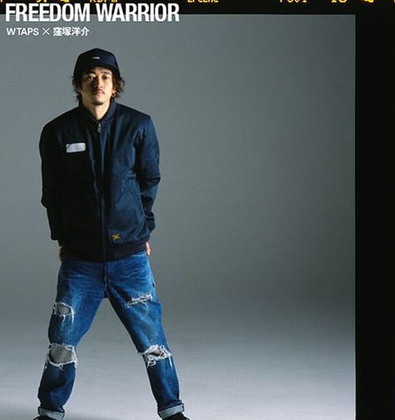 16SS WTAPS BLUES VERY SKINNY TRASH デニム L n-3b ma-1 jungle