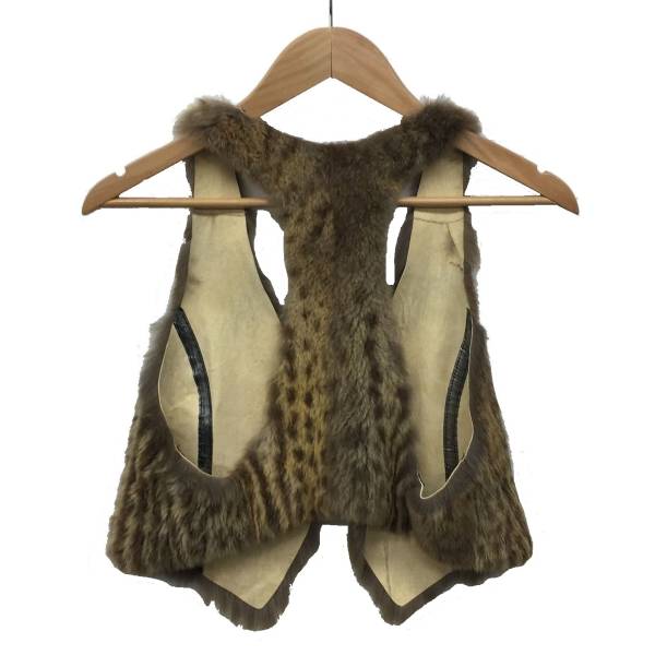 LGB ifsixwasnine VEST レザー ファーベスト ジレ シャツ HYDE着 00s