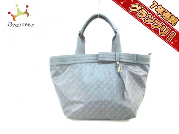 ゲラルディーニ ハンドバッグ 美品 グレー GHERARDINI