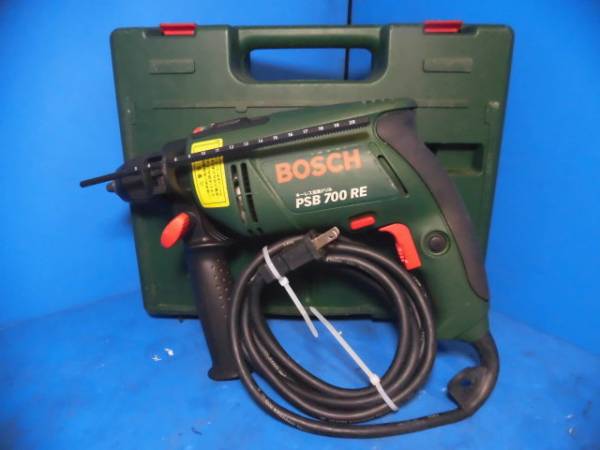 A3◇BOSCH キーレス振動ドリル PSB700RE◇