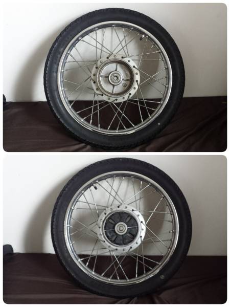 プレスカブ 純正17インチ リアホイール CUB AA01