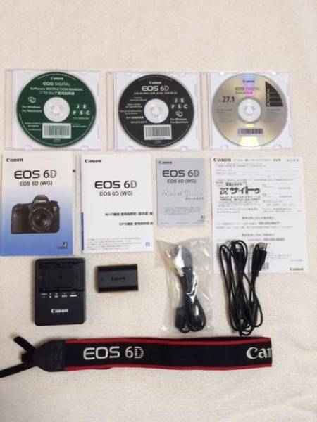 美品】キャノン EOS6Dボディ おまけ付き