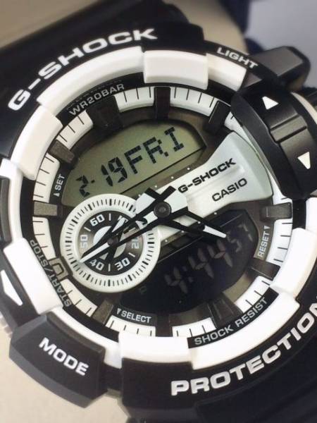 CASIOカシオGショック腕時計アナデジハイパーカラーズメンズ