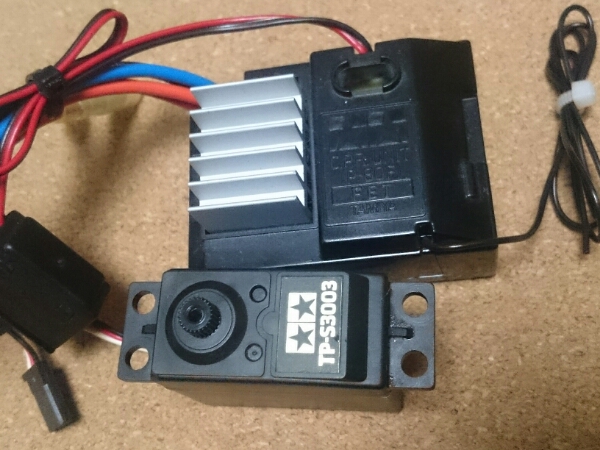 タミヤ C.P.R UNIT P-80F 受信機一体型アンプ サーボ、動作OK 【公式通販】