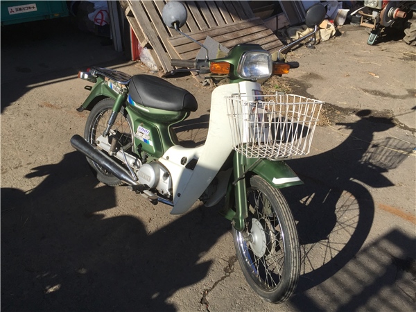 [ジャンク] 岩手県発 ヤマハ タウンメイト 80cc 22K E/g不動