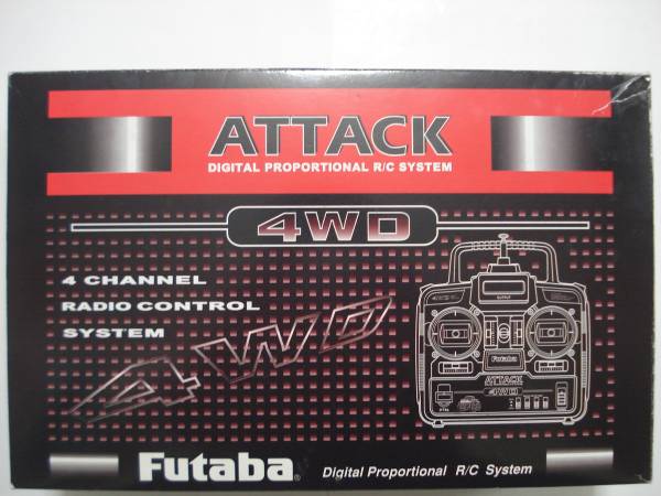 フタバ 4チャンネルプロポ用受信機 タミヤ アタック4WD 27MHz AM