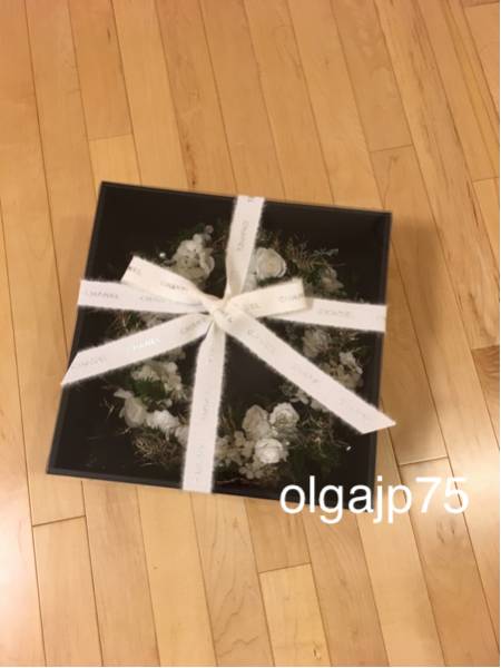 シャネル☆特別客☆クリスマスリース☆プレゼント☆白バラ☆VIP 新未