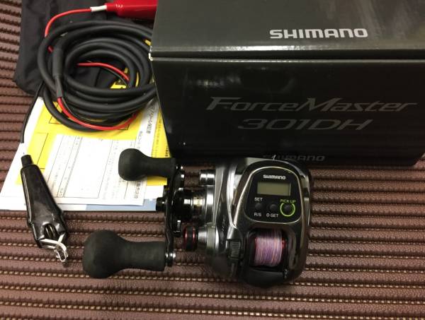シマノ フォースマスター 電動リール 日本最大新品中古釣具 301DH