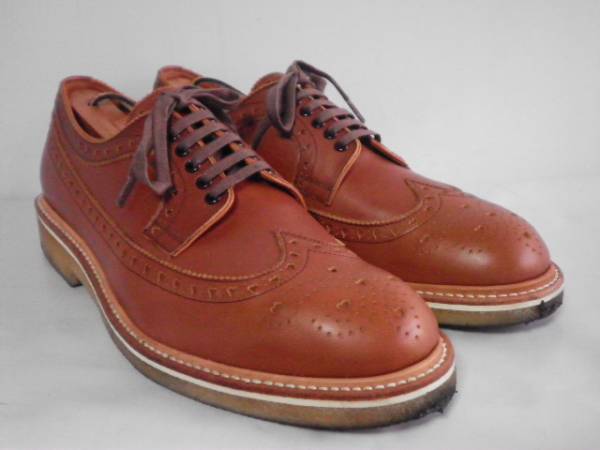 美品！HIROSHI TSUBOUCHI ウイングチップ 7.5