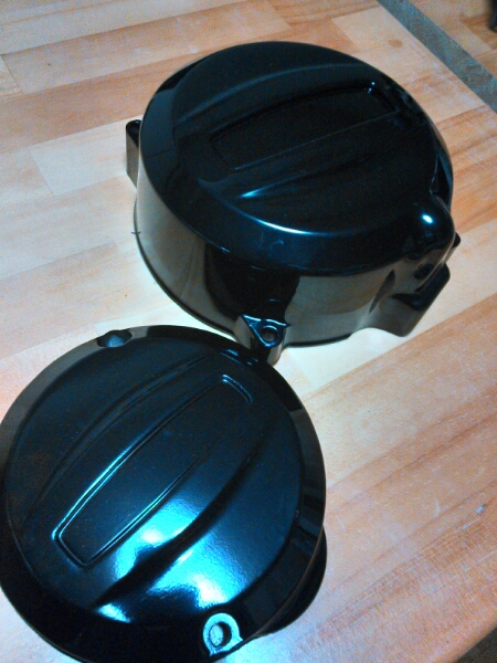 Z400GP 　ポイント＆ジェネカバー　Z400FX リミテッド　純正