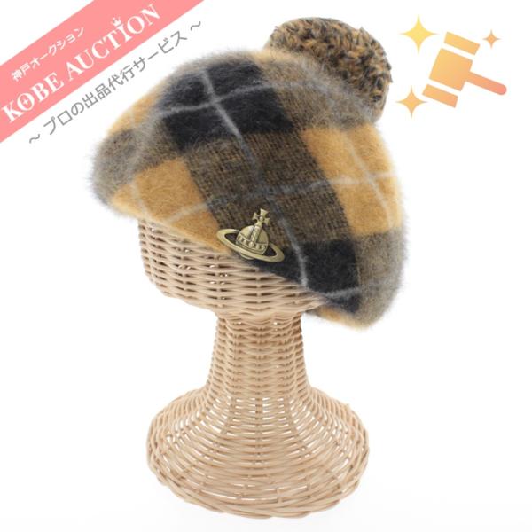 ヴィヴィアンウエストウッド　アンゴラ×ウール　ベレー帽　ボンボン付き Vivienne Westwood（ハンチング⁄ベレー帽）のフリマアイテム一覧