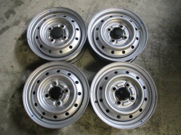 ▼4494 スチールホイール 12インチ 4.00B 4H PCD 100