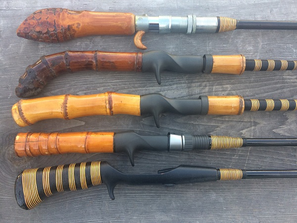 手作り　ワンピースベイトロッド　トップ用５本セット