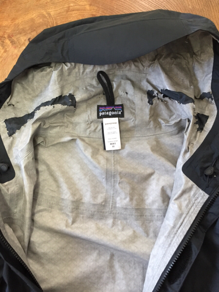 パタゴニア レインシャドー ジャケット メンズ xs ブラック！