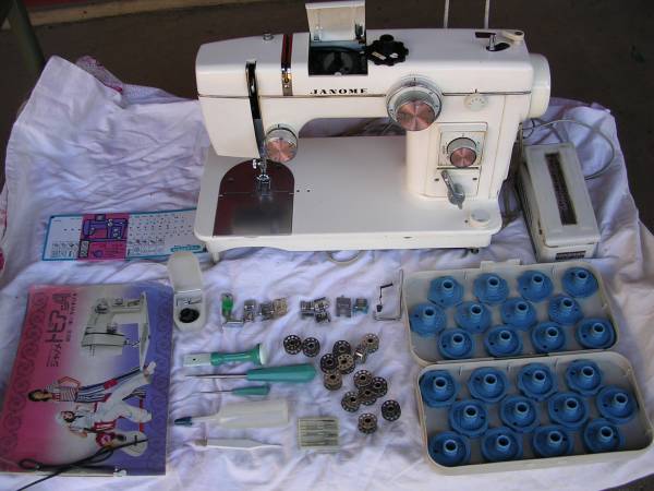 ジャノメ　トピア　A802型　付属品完備