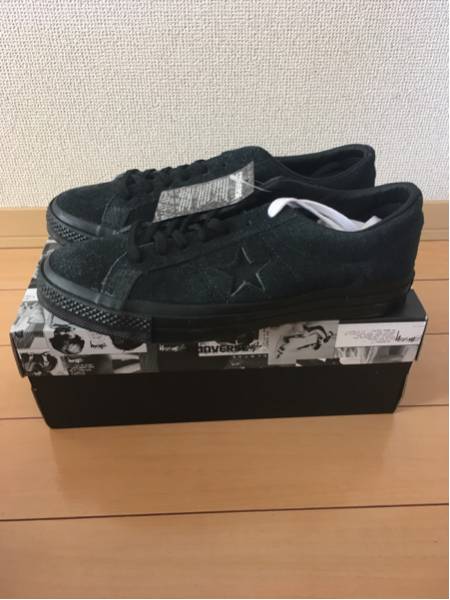 Converse Stussy One Star 74 OX 28cm ブラック 新品 正規 cons