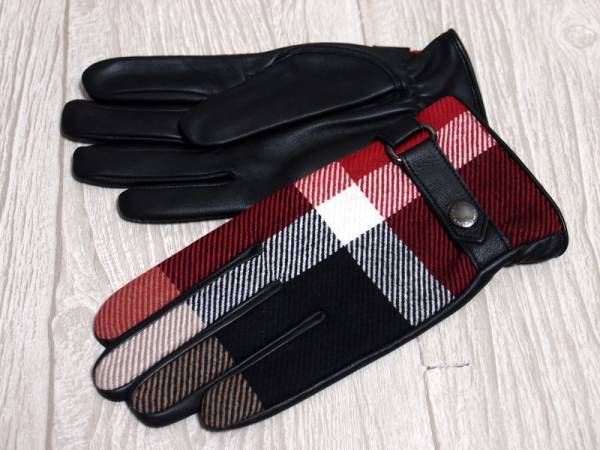 新品 ブラックレーベル クレストブリッジ◆メンズ 革手袋