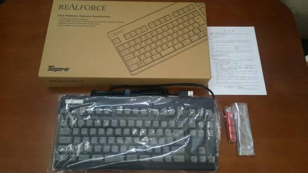 東プレ キーボード REALFORCE91UG-S 日本語カナなし 91key 静音 東プレ