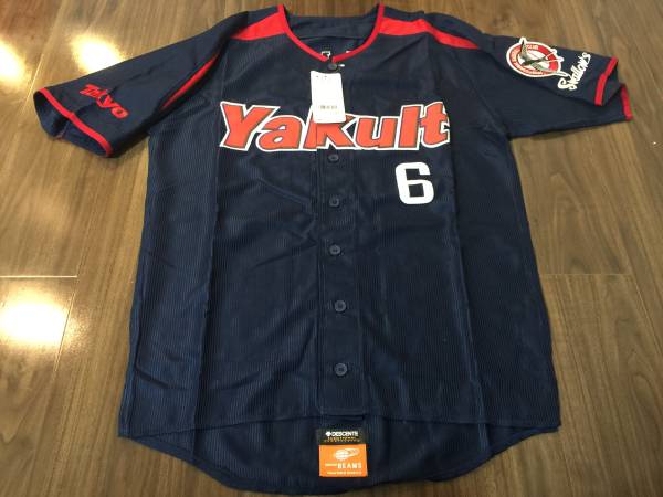 新品 ヤクルトスワローズ 宮本慎也 ユニフォーム つば九郎