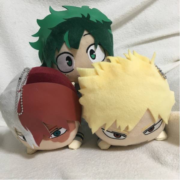 僕のヒーローアカデミア 寝そべりますこっと ぬいぐるみ 全3種