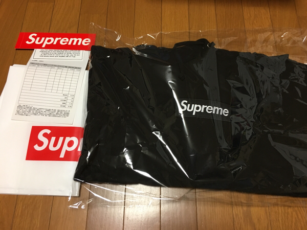 SUPREME BOX LOGO HOODED SWEATSHIRT Mサイズ ブラック BLACK