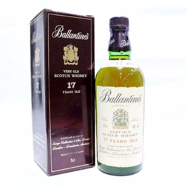 ★古酒 箱付/Ballantine's（バランタイン）17年 O6L05203