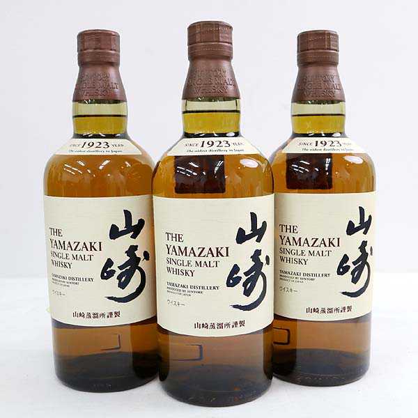 Suntory 日本ウイスキー セット ☆古酒 3本セット/SUNTORY(サントリー) 山崎1923 N6J0840- 同梱OK商品