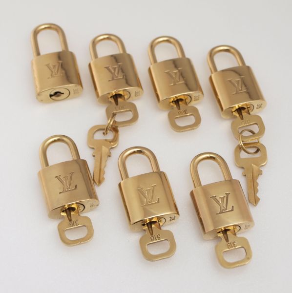 ルイヴィトン　パドロック　カデナ　南京錠　７個セット