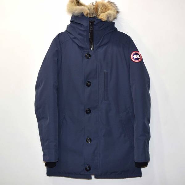 美品 CANADA GOOSE カナダグース JASPER ネイビー M 国内正規 CANADA