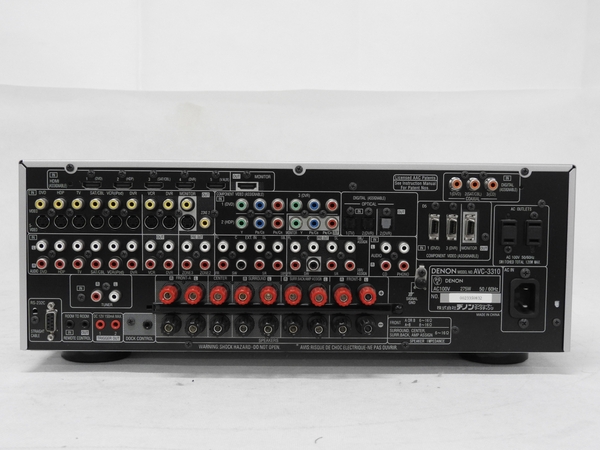 中古 DENON AVC-3310 AV サラウンド アンプ リモコン付 F2206100 中古
