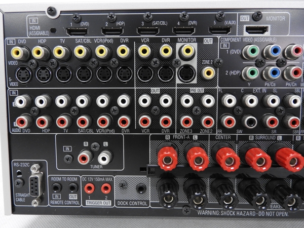 中古 DENON AVC-3310 AV サラウンド アンプ リモコン付 F2206100 中古