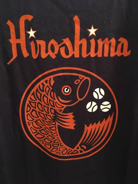 エベッツフィールド 広島東洋カープ Tシャツ 米国製Lサイズ レア