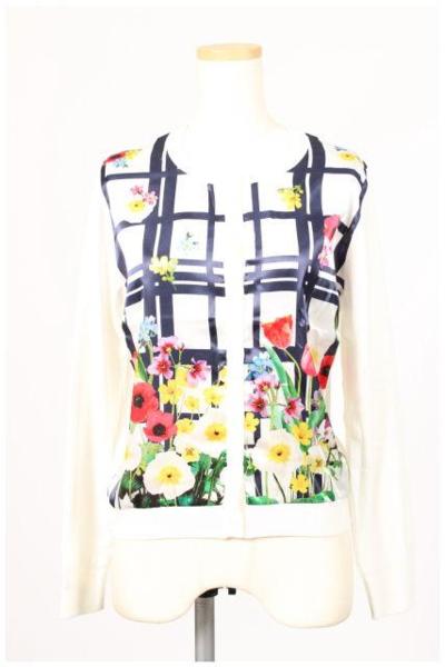 チェスティChesty　16SSスカーフカーディガン未使用[LTSM95434]