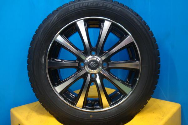 【フィット等】 中古冬SET セレブロ + レボGZ 185/60R15 《246》