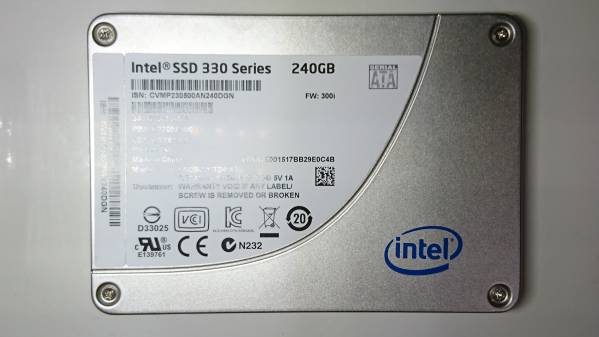 Intel SSD330Series 240GB