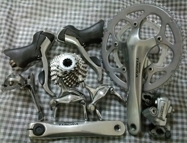 パーツ TiAGRA Tiagra/ティアグラ9速用パーツセット「4500系」 自転車、サイクリング