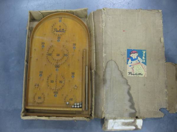 即決送料込【昭和レトロ百貨店】コリントゲーム玩具パチンコ