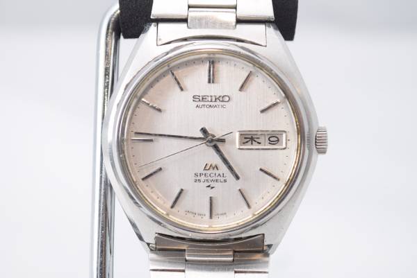 SEIKO セイコー LM スペシャル 25石 5216-7100 メンズ シルバー