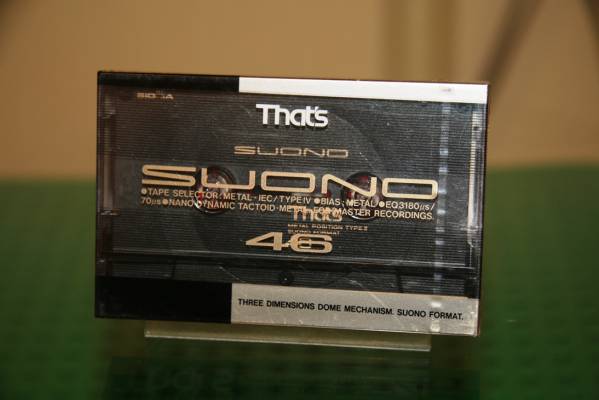 オーディオ機器 メタル カセットテープ That's SUONO 54 未開封 未使用