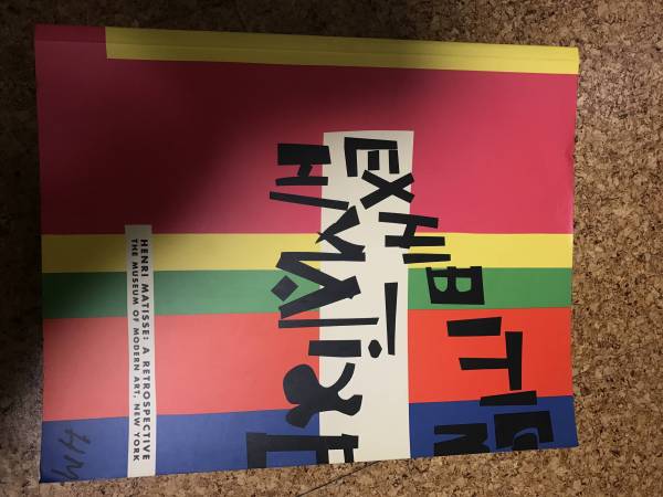 アンリ・マティス 回顧展 ニューヨーク近代美術館 1992 Anri Matisse