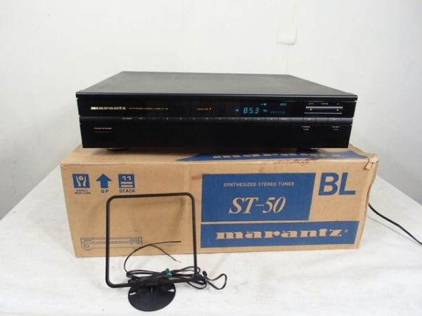 Marantz ST-50BL マランツ FM/AMチューナー USED Marantzの純電子式4段