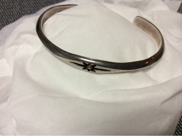■シルバー ブレス レット バングル 送料164円可 