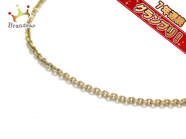 ブルガリ ネックレス ブルガリブルガリ K18YG 新型/チェーンのみ