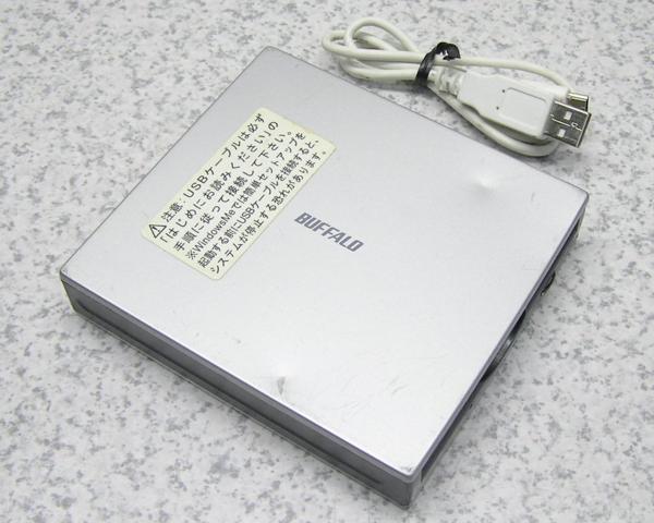 ■BUFFALO USB2.0対応バスパワー GIGA MOドライブ MO-P1300U2