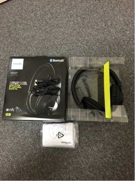 美品】PHILIPS bluetooth ヘッドホン SHB7150 フィリップス